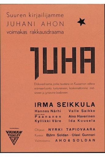 Juha (1937) poster