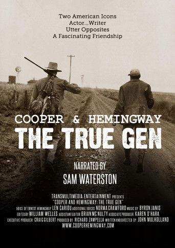 Cooper and Hemingway: The True Gen (2013) poster