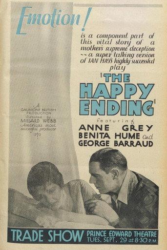 The Happy Ending (1931) poster