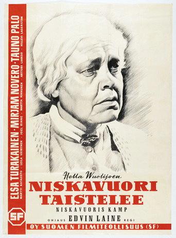 Niskavuori taistelee (1957) poster