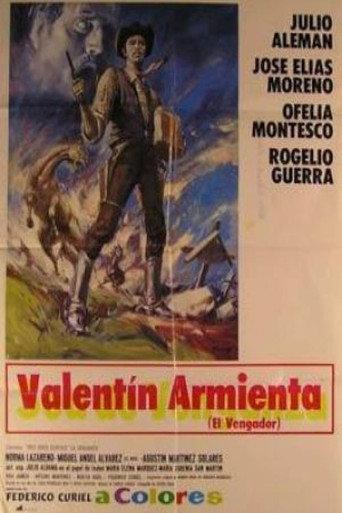 Valentín Armienta, el vengador (1969) poster