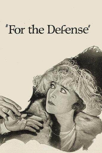 For the Defense (1922) poster
