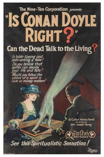 Is Conan Doyle Right? (1923) poster