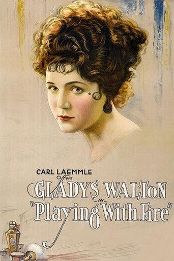 Playing with Fire (1921) poster