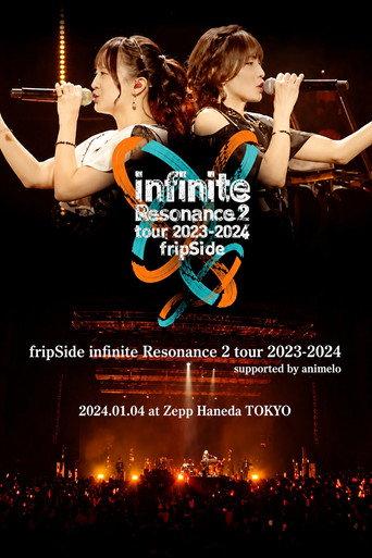 fripSide infinite Resonance 2 tour 2023-2024 at Zepp OSAKA&TOKYO supported by animelo (2024) poster