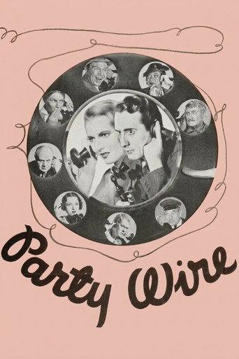 Party Wire (1935) poster