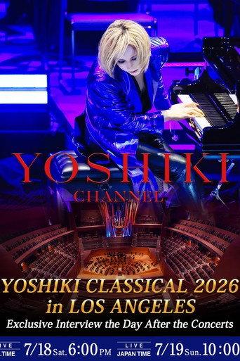 YOSHIKI CLASSICAL 2026 in LOS ANGELES at WALT DISNEY CONCERT HALL “VIOLET NIGHT” (2026) poster