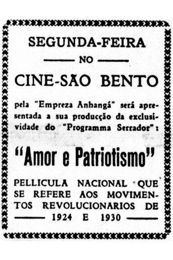 Amor e Patriotismo (1930) poster