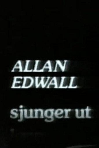 Allan Edwall sjunger ut i Påtår (1983) poster