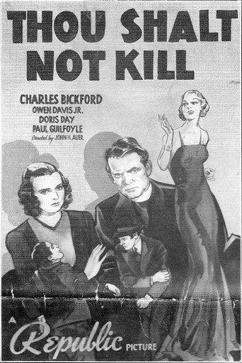 Thou Shalt Not Kill (1939) poster