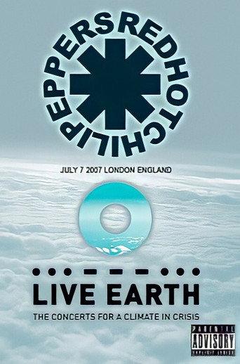 Red Hot Chili Peppers: Live Earth Concert Wembley (2007) poster