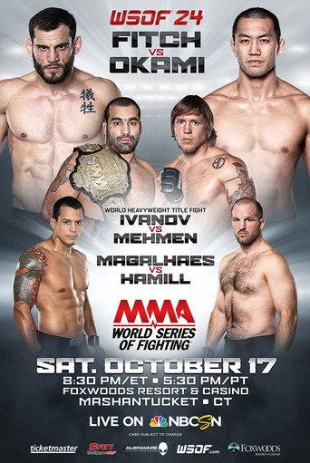 World Series of Fighting 24: Fitch vs. Okami (2015) poster