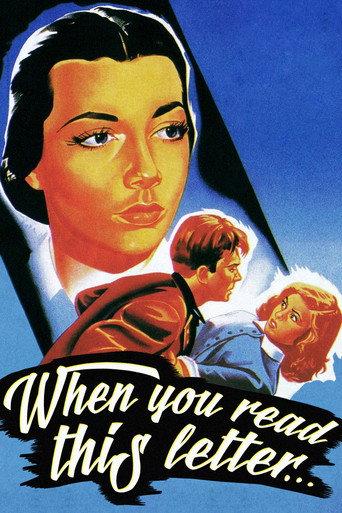 When You Read This Letter (1953) poster