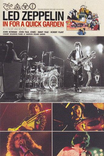 Led Zeppelin - In For A Quick Garden (1973) poster