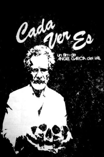 Cada ver es... (1983) poster