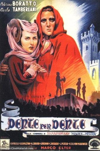 Dente per dente (1943) poster