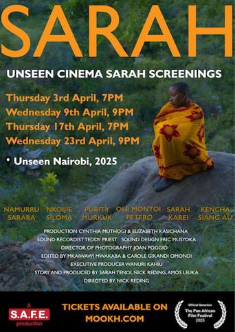 SARAH () poster