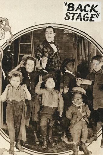 Back Stage (1923) poster