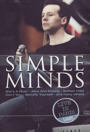 Simple Minds : Live at The Olympia (1995) poster