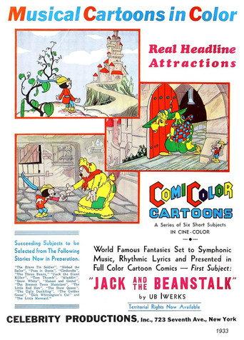 Jack and the Beanstalk (1933) poster