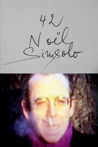 Cinématon n°42 : Noël Simsolo (1979) poster