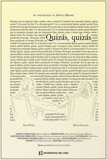 Quizás, quizás () poster