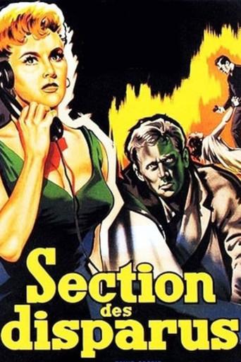 Missing Persons Section (1956) poster