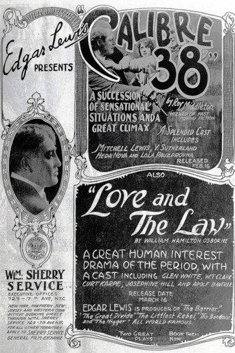 Calibre 38 (1919) poster
