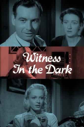 Witness in the Dark (1959) poster