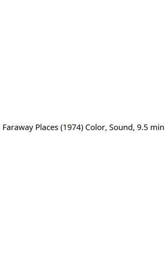 Faraway Places (1972) poster