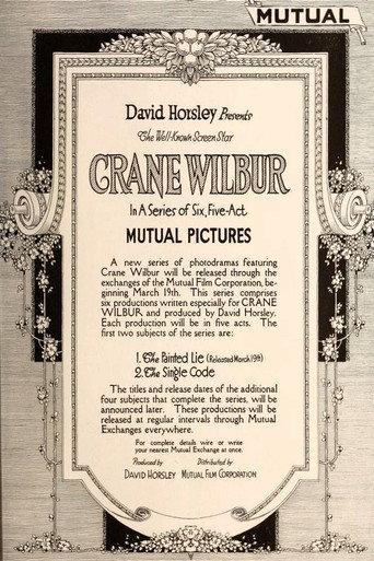 The Painted Lie (1917) poster