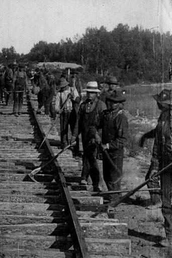 The Building of a Transcontinental Railway in Canada (1910) poster