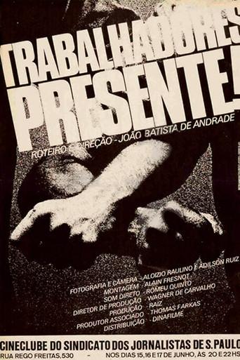 Trabalhadores: Presente! (1979) poster