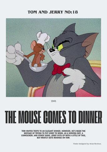The Mouse Comes to Dinner (1945) poster