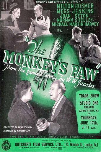 The Monkey's Paw (1948) poster