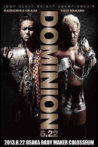 NJPW Dominion 6.22 (2013) poster