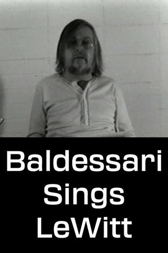 Baldessari Sings LeWitt (1972) poster