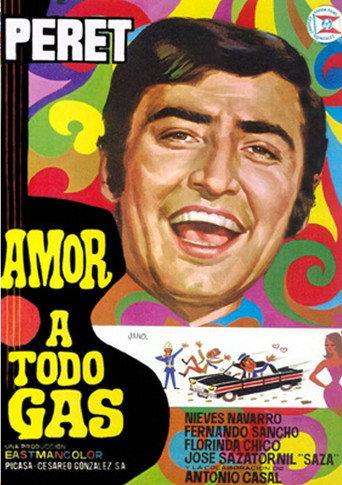 Amor a todo gas (1969) poster