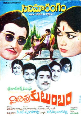 Vichitra Kutumbam (1968) poster