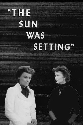 The Sun Was Setting (1951) poster