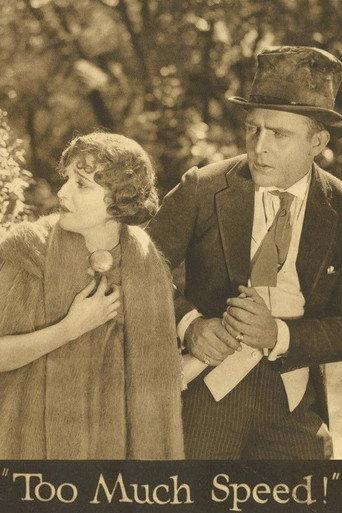 Too Much Speed (1921) poster