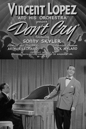 Don't Cry (1941) poster