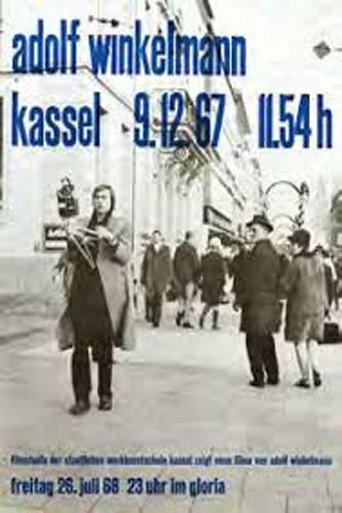 Adolf Winkelmann, Kassel, 9.12.1967, 11.54h (1968) poster