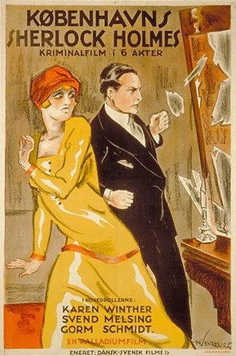 Copenhagen's Sherlock Holmes (1925) poster