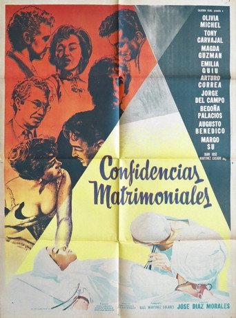 Confidencias matrimoniales (1961) poster