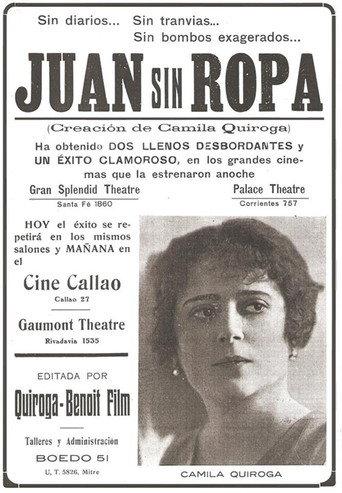 Juan sin Ropa (1919) poster