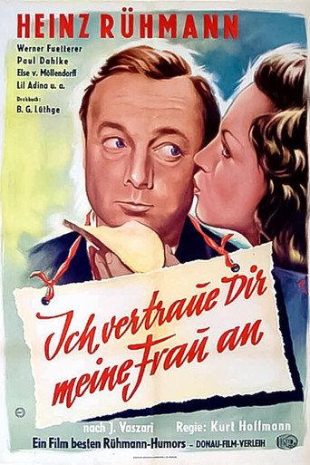 Ich vertraue Dir meine Frau an (1943) poster