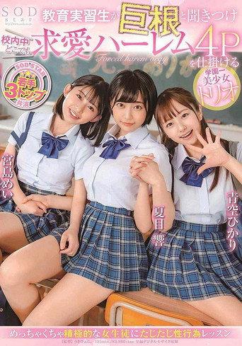 They heard he had a big cock – Four-Some With A Trio Of Hot Schoolgirls (2020) poster