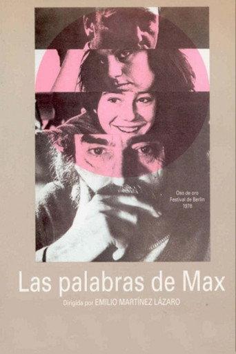 What Max Said (1978) poster