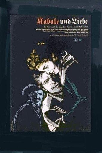 Intrigue and Love (1959) poster